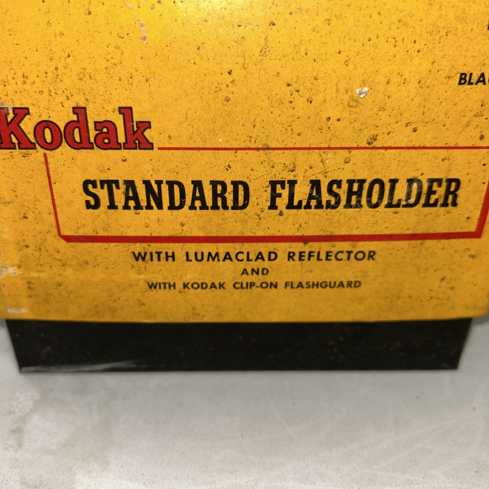 KODAK STANDARD FLASHOLDER, BOXED, UNTESTED, FOR DISPLAY ONLY no. 92