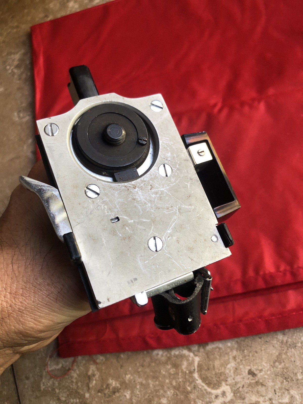 Bolex hand grip for Bolex H16 Reflex camera EBM And EL camera
