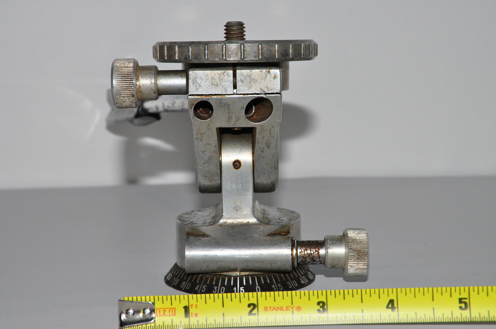 Bolex Paillard Adjustable Pan Tilt Tripod Head Switzerland Fabrication Suisse