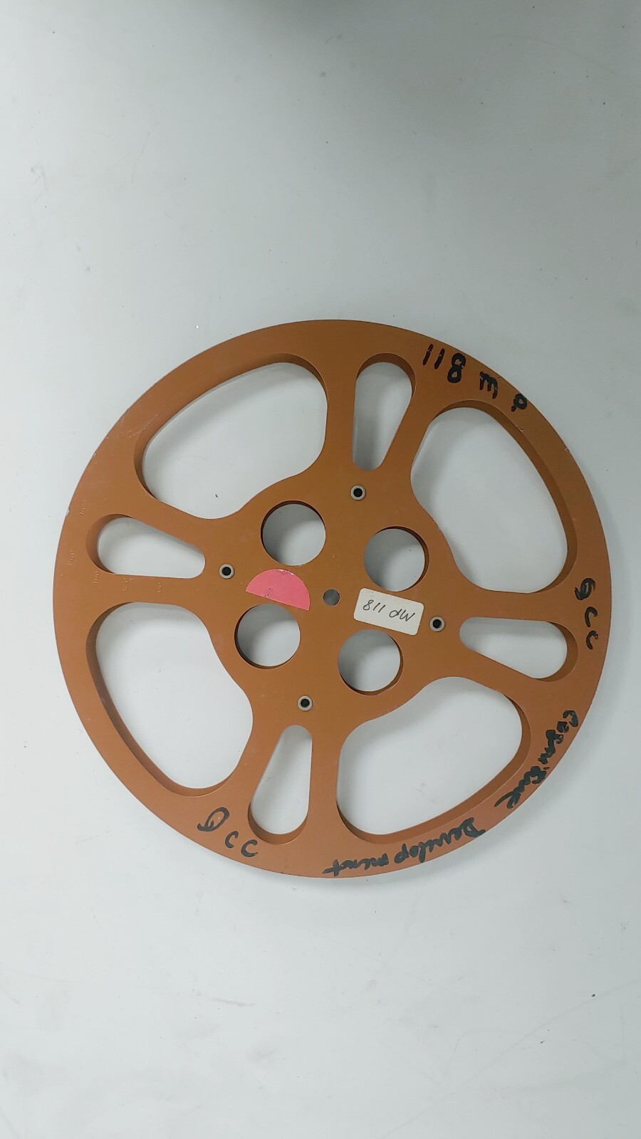 Lot of 8 Vintage Movie Projector 16mm Reels / Take Up Reels Various Sizes