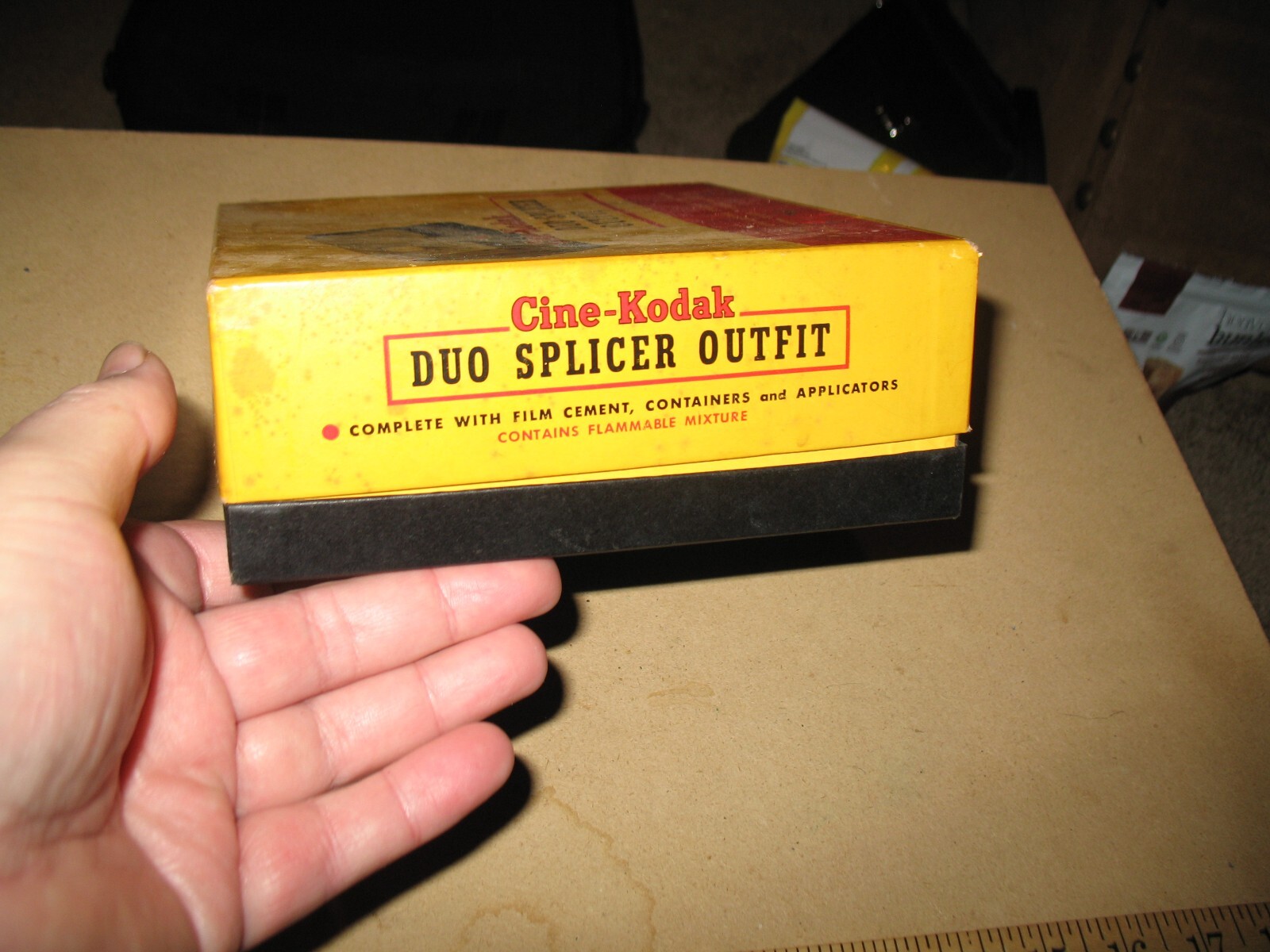 VTG CINE-KODAK DUO SPLICER OUTFIT BOX 8 & 16mm FILM SOUND & SILENT MOVIE CAMERA