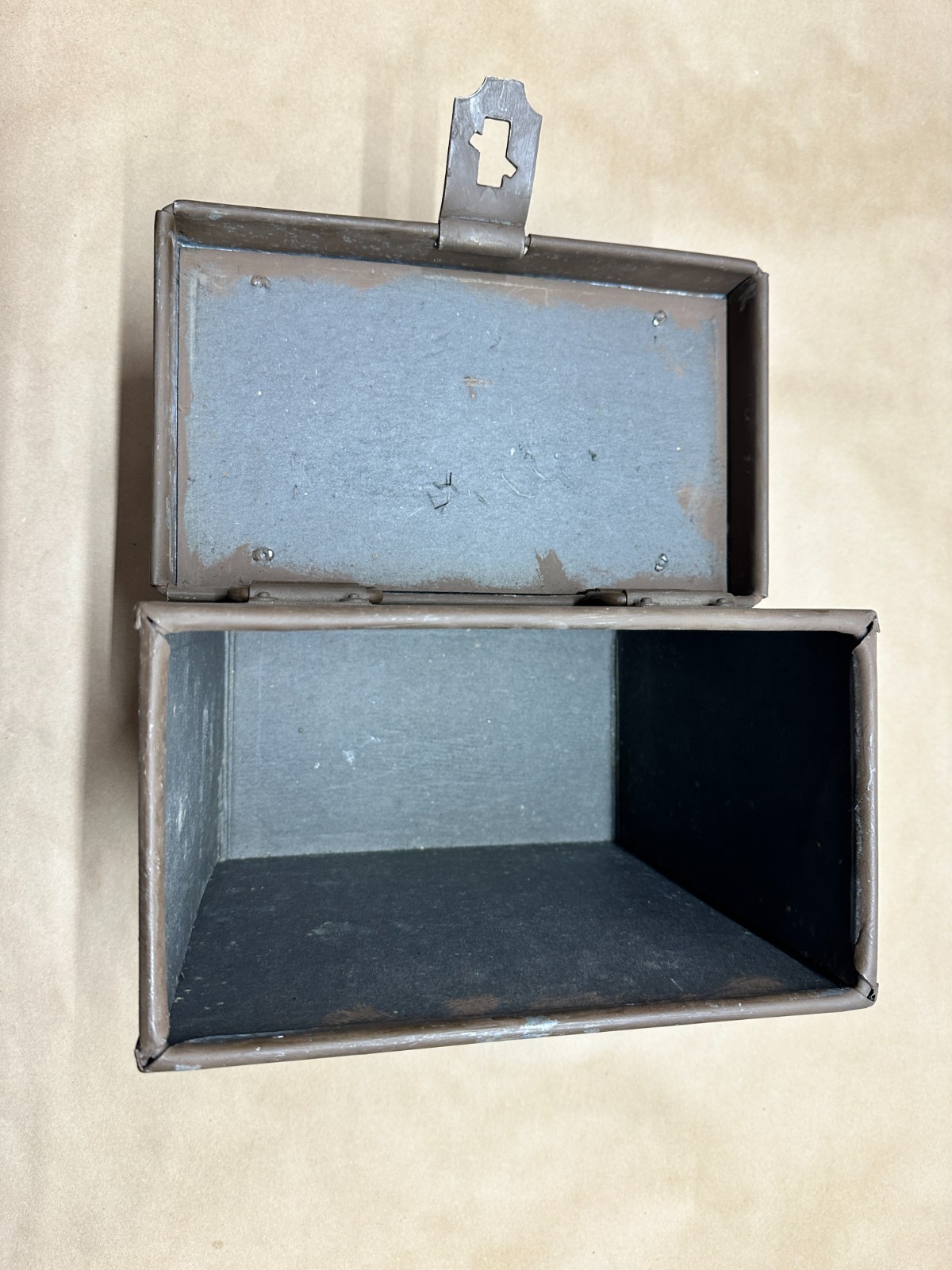 US Military Film 8M1 Movie Reel Field Box Metal Canister Transport Case ICC-32A