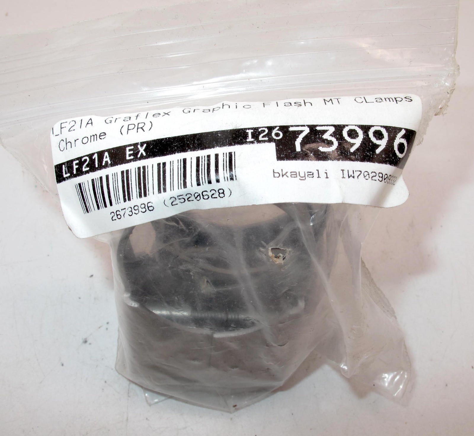*GREAT* SET OF 2, GRAFLEX GRAPHIC FLASH MT CLAMPS-IN PACKAGE