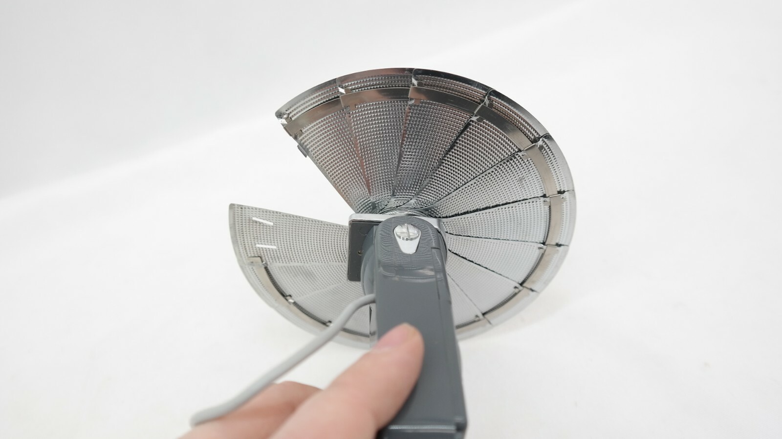 Vintage Honeywell Tilt-A-Mite Folding Fan Camera Flash w/ Case LW