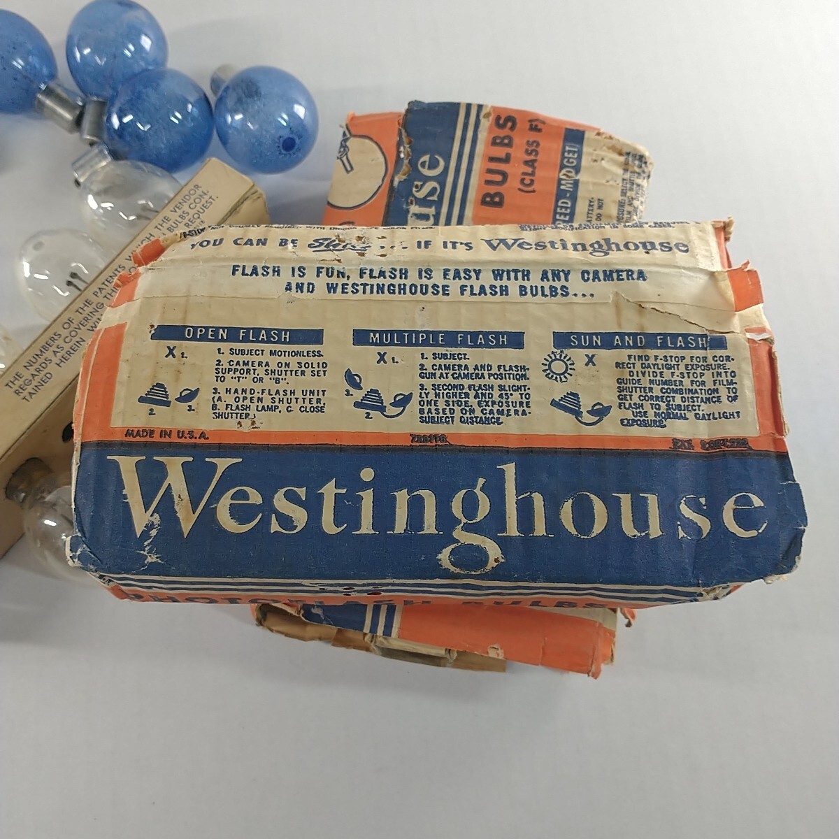 Vintage Photo Flash Bulb Lot Sylvania Westinghouse SM Speed Midget NOS