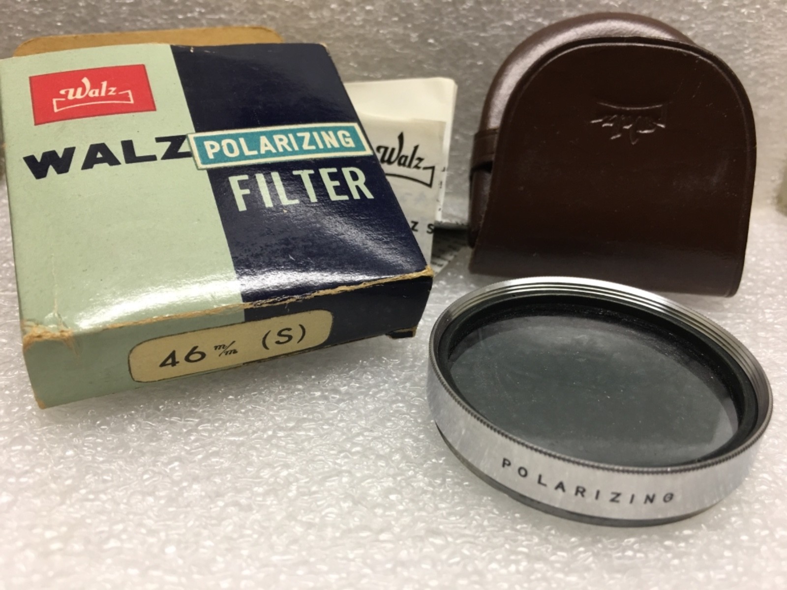 Walz 46mm Polarizing Filter for Nikon, Leica Rangefinder Camera Lenses, Boxed