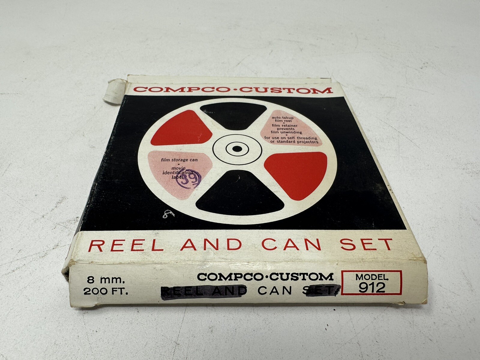 Vintage Compco Custom 8 mm. 200 ft model 912