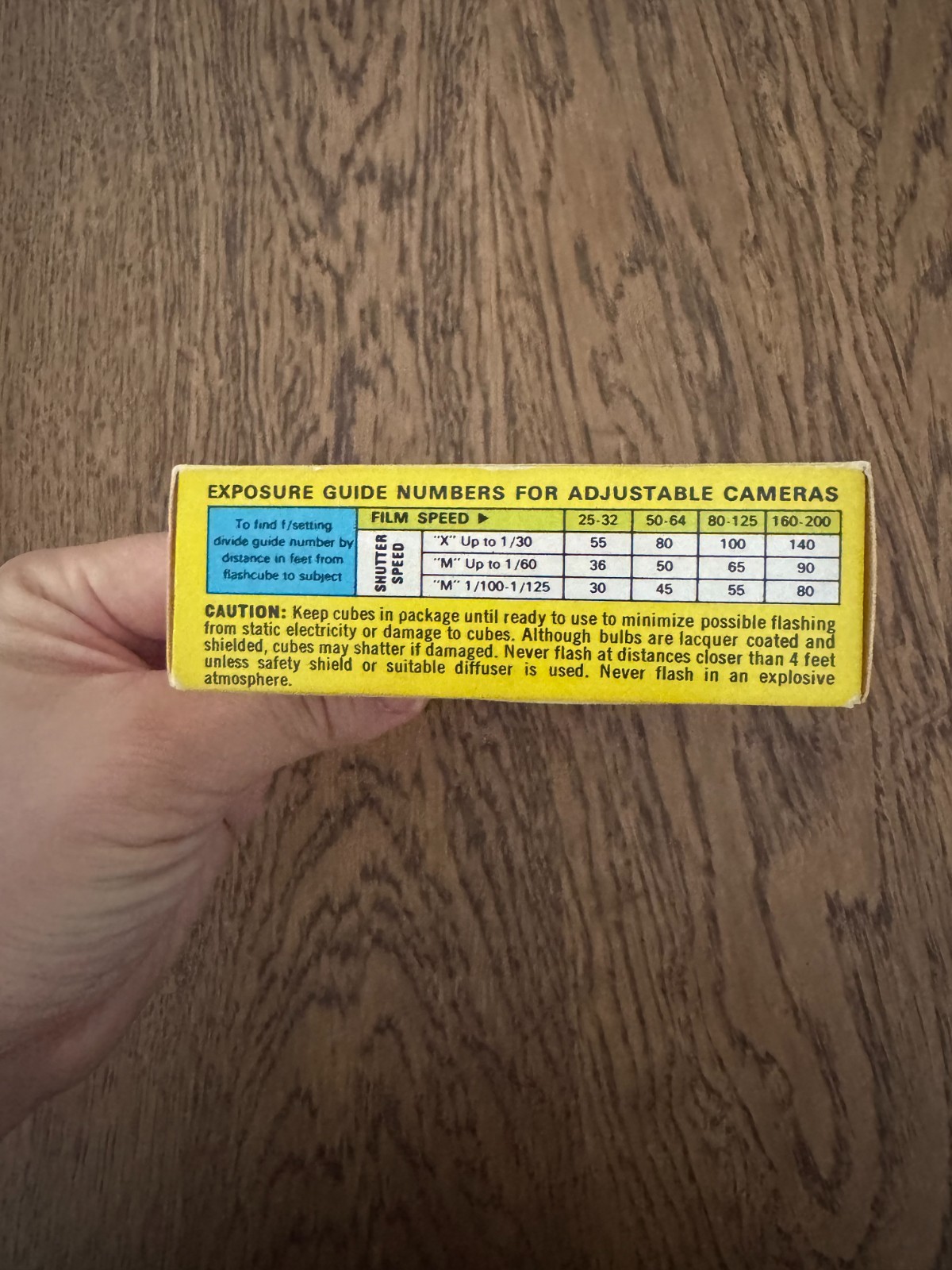 Vintage GE Flashcubes Pack of 3