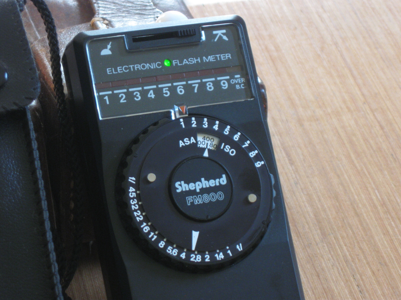 Vintage Shepherd FM800 Electronic Flash Meter & Case