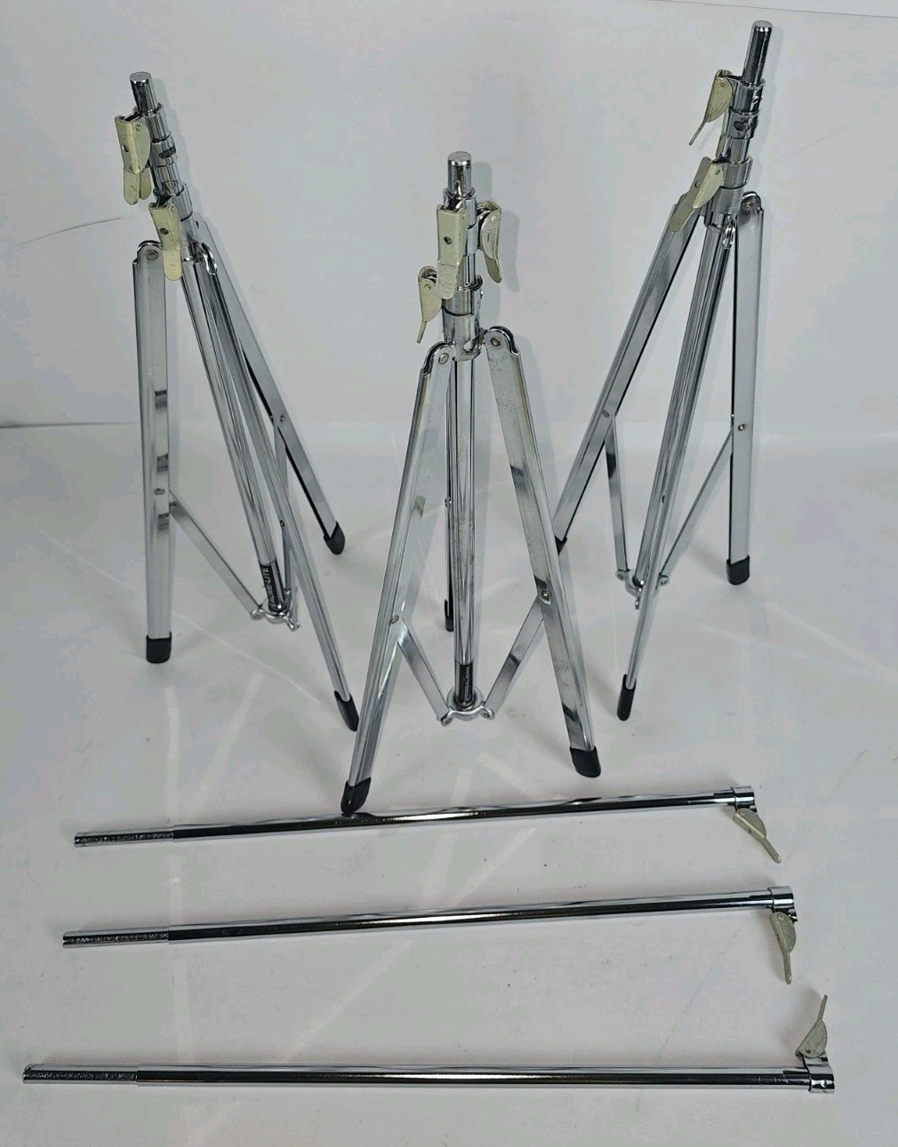 Vtg Acme-Lite Senior Litepak Triangle Lighting System Studio Kit w/ Case & Stand