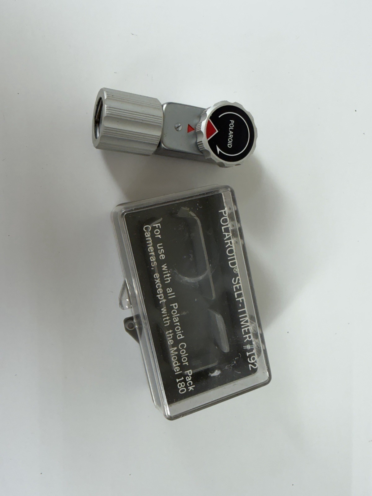 Vintage -WORKING – Made in Japan Polaroid Self-Timer #192 in Original Case