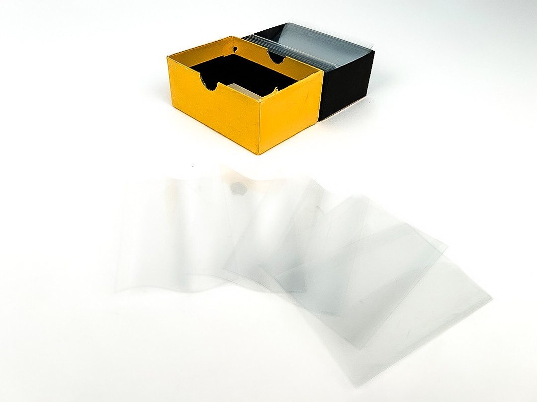 RARE- KODAK 2 1/4 x 3 1/4 Inch Sleeves – Transparent – Pack of 100 PRICE DROP