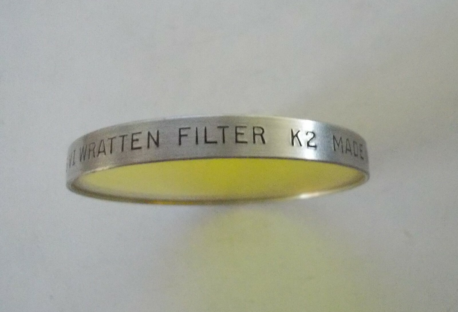 Vintage Kodak Series VI Wratten Yellow Filter K2 Made in USA 40.5mm
