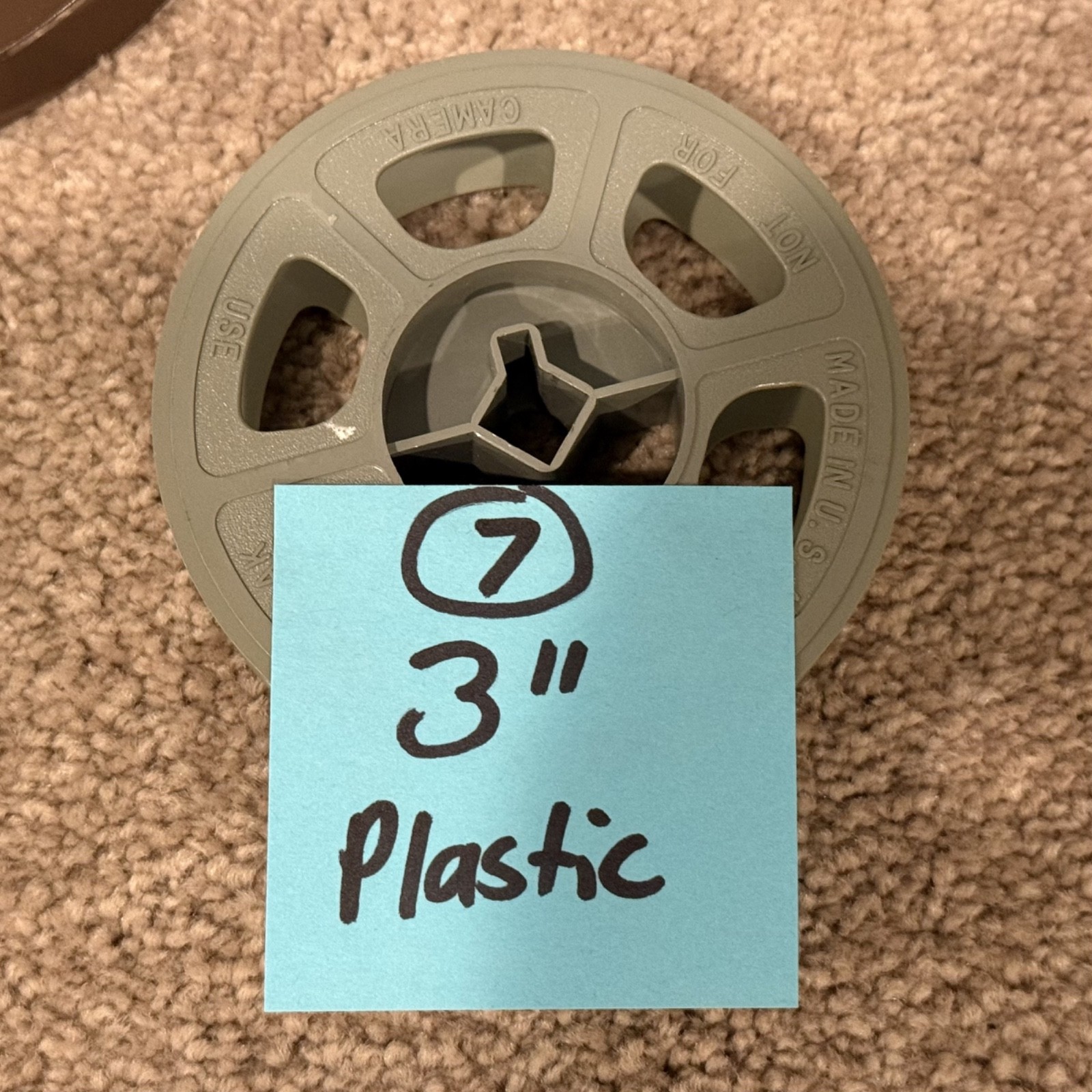 Vintage 16mm Film Reel & Canister Estate Lot (7 Pieces Total) incl Goldberg Bros