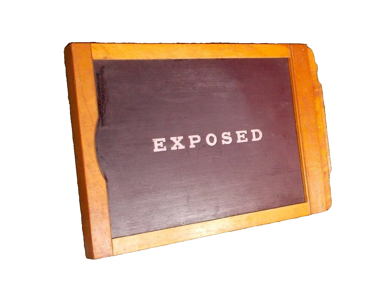 Vintage Wooden Film Holder for 4”x5″ Cut Sheet Film Format