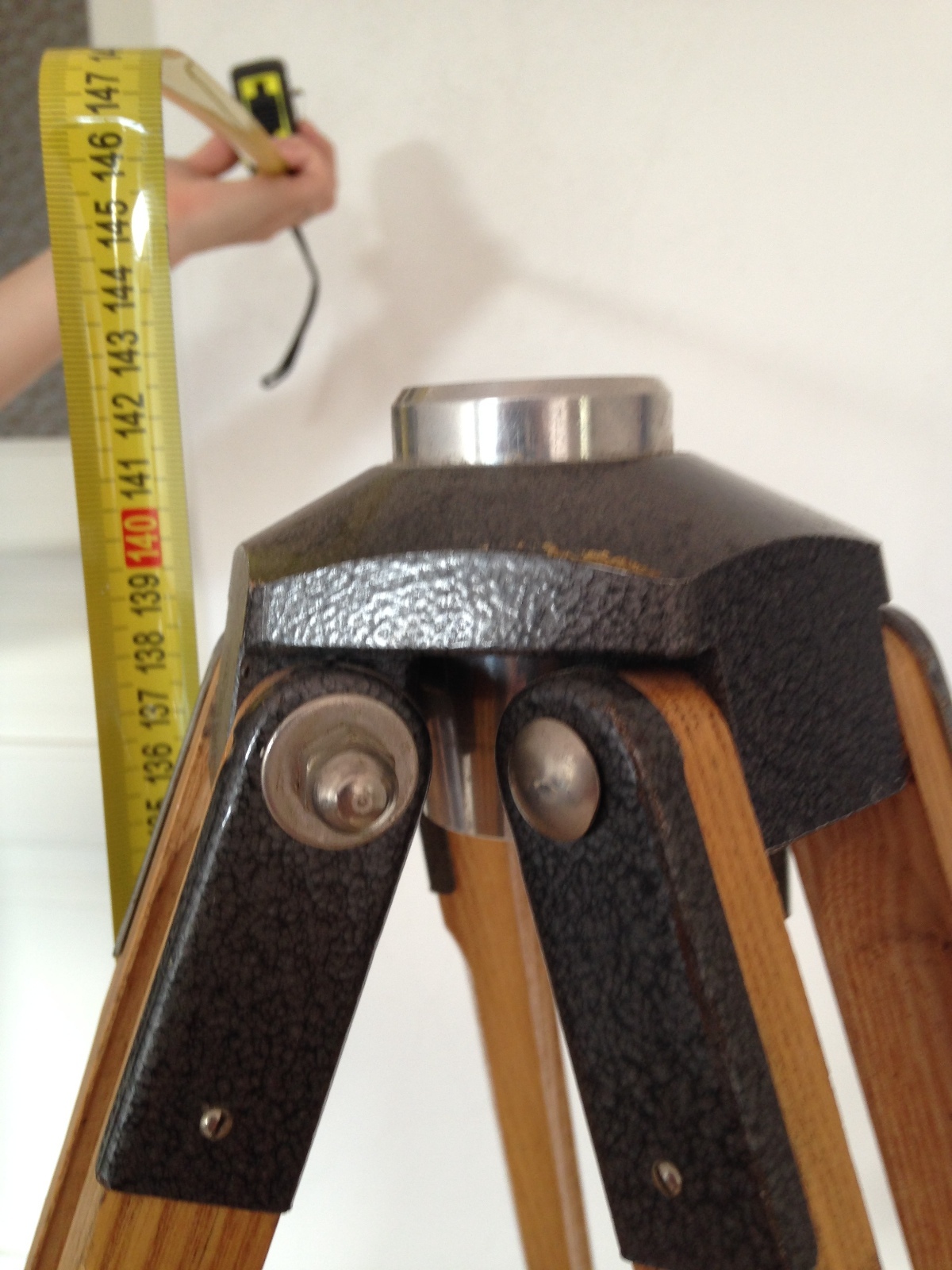 Vintage Wooden Tripod