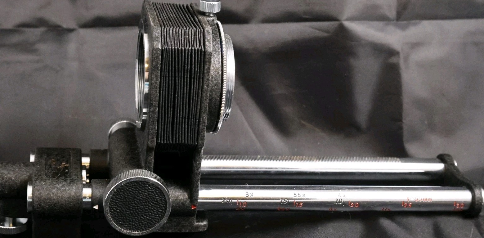 ASAHI PENTAX BELLOWS 35mm CLOSE FOCUS MACRO CAMERA RAIL #3300