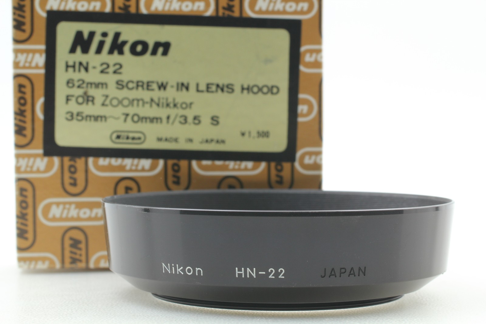 [Exc+5] Nikon HN-22 62mm Screw-in Lens Hood for 35mm-70mm F3.5s From JAPAN