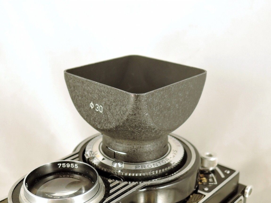 Flexaret Meopta Shade Hood Ø 30 Lens Hood for Flexaret II – V Very Preserved