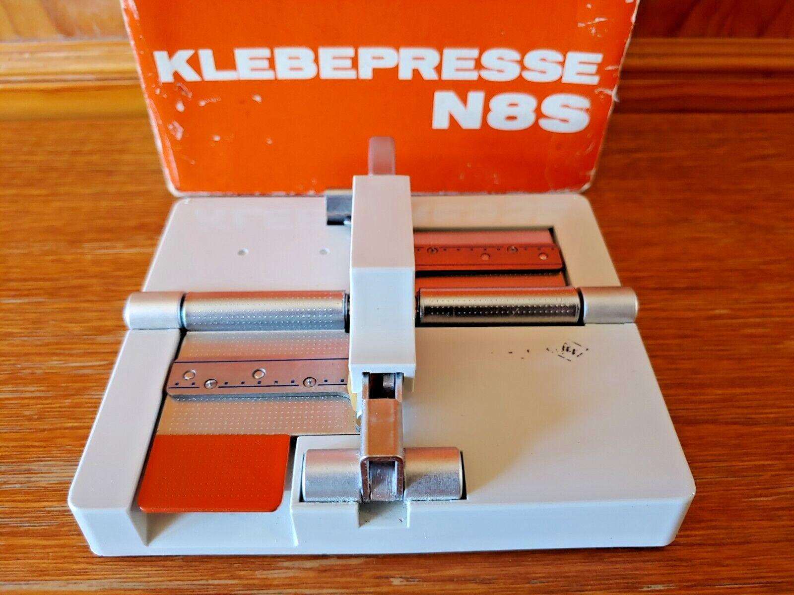 Agfa Klebepresse N8S Film Splicer – Vintage In Original Packaging