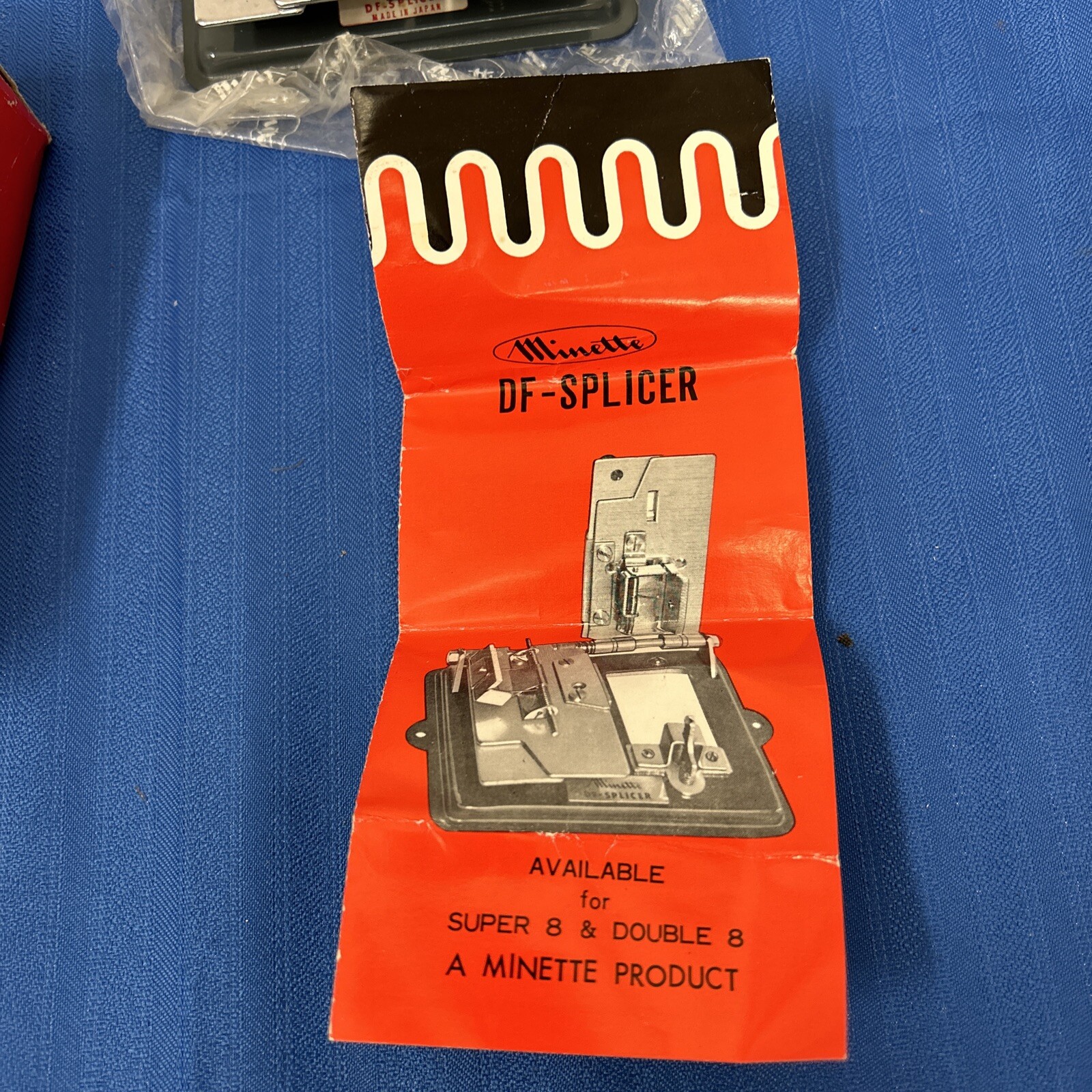 RETRO MINETTE DF SPLICER FOR SUPER 8 & DOUBLE 8 JAPAN