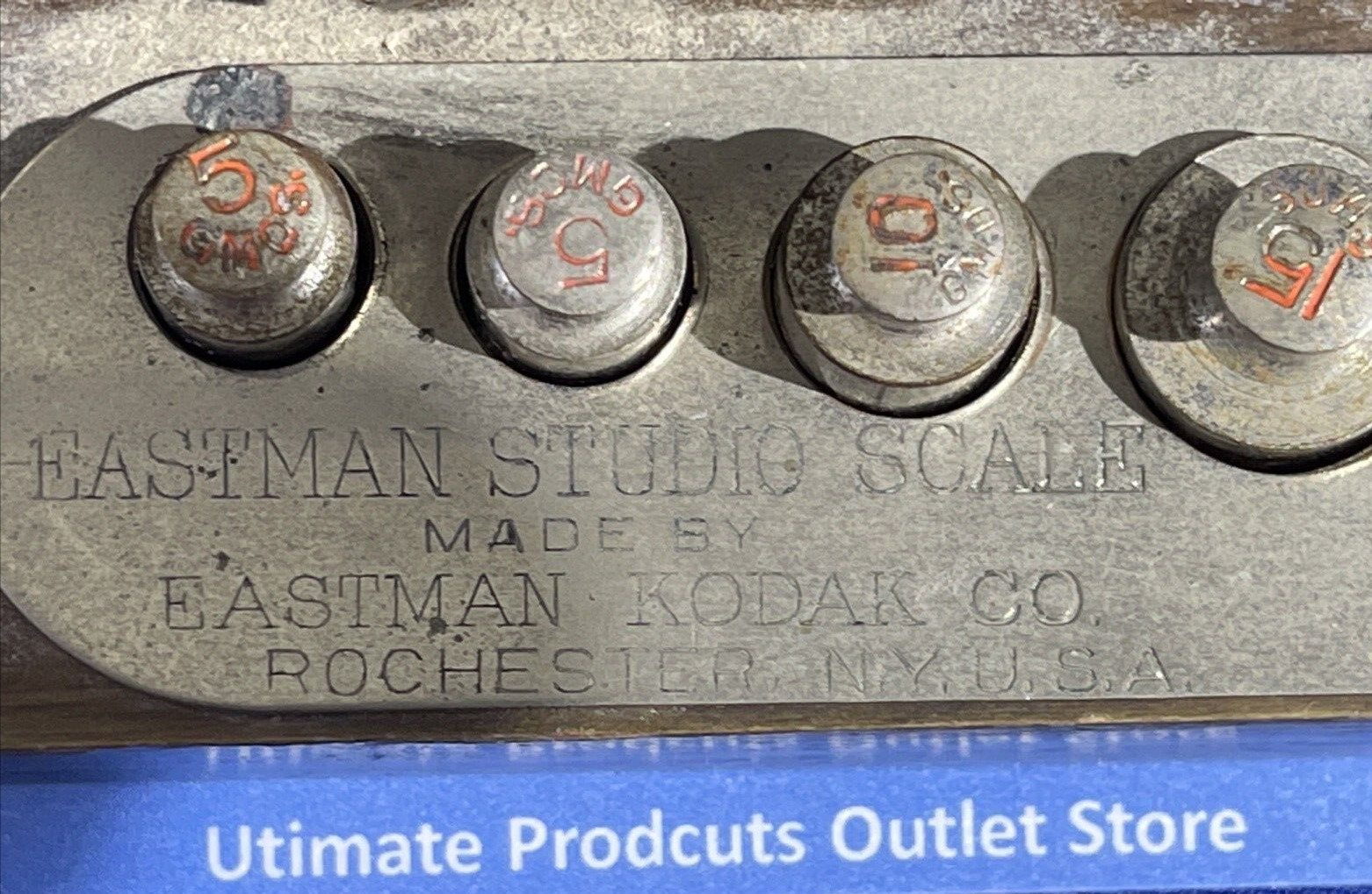 Kodak Studio Scale ⚖️with 6 Metric Weights and 2 Pans