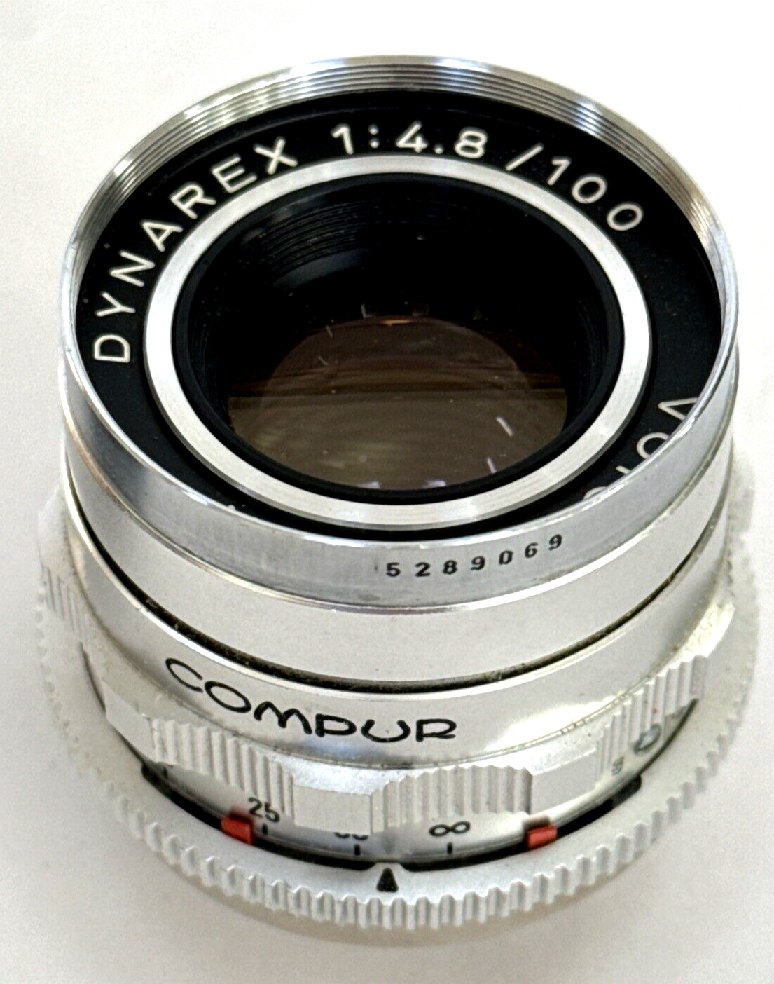 Voigtlander Dynarex 1:4.8/100 Camera Lens Bessamatic Ultramatic