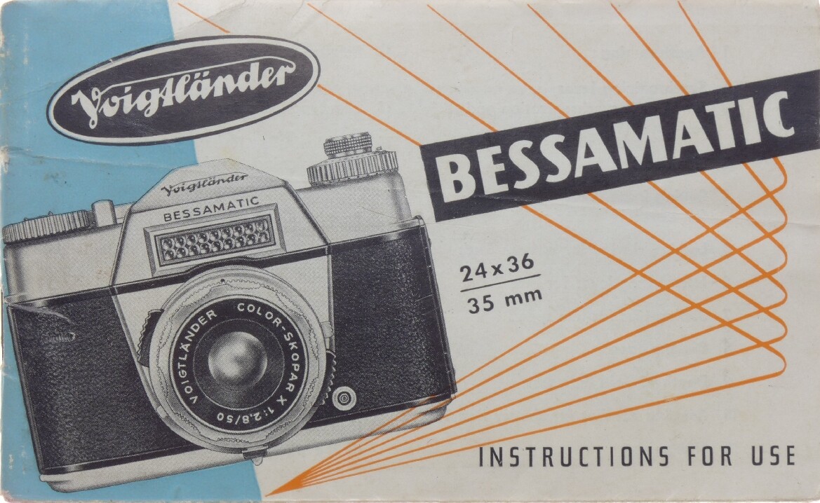 Voigtlander bessamatic color-skopar x 1:2.8/50 skoparex 1:3.4/35 super-dynarex