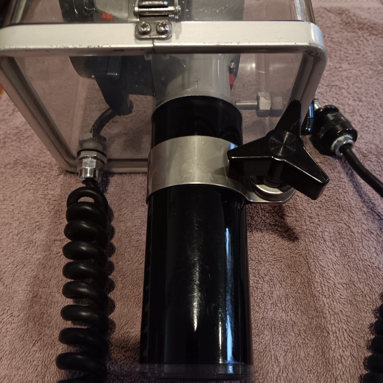 Vintage Honeywell Strobonar with Nielsen Clear Hard Case