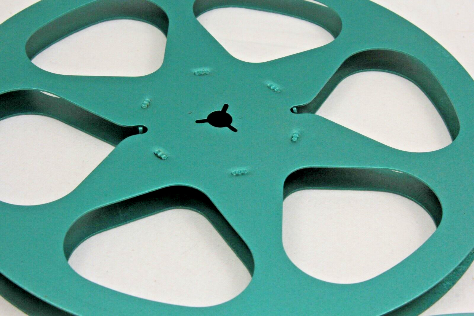 3 Reelane Thread-O-Matic Camera Film Reels Vintage Green 7”