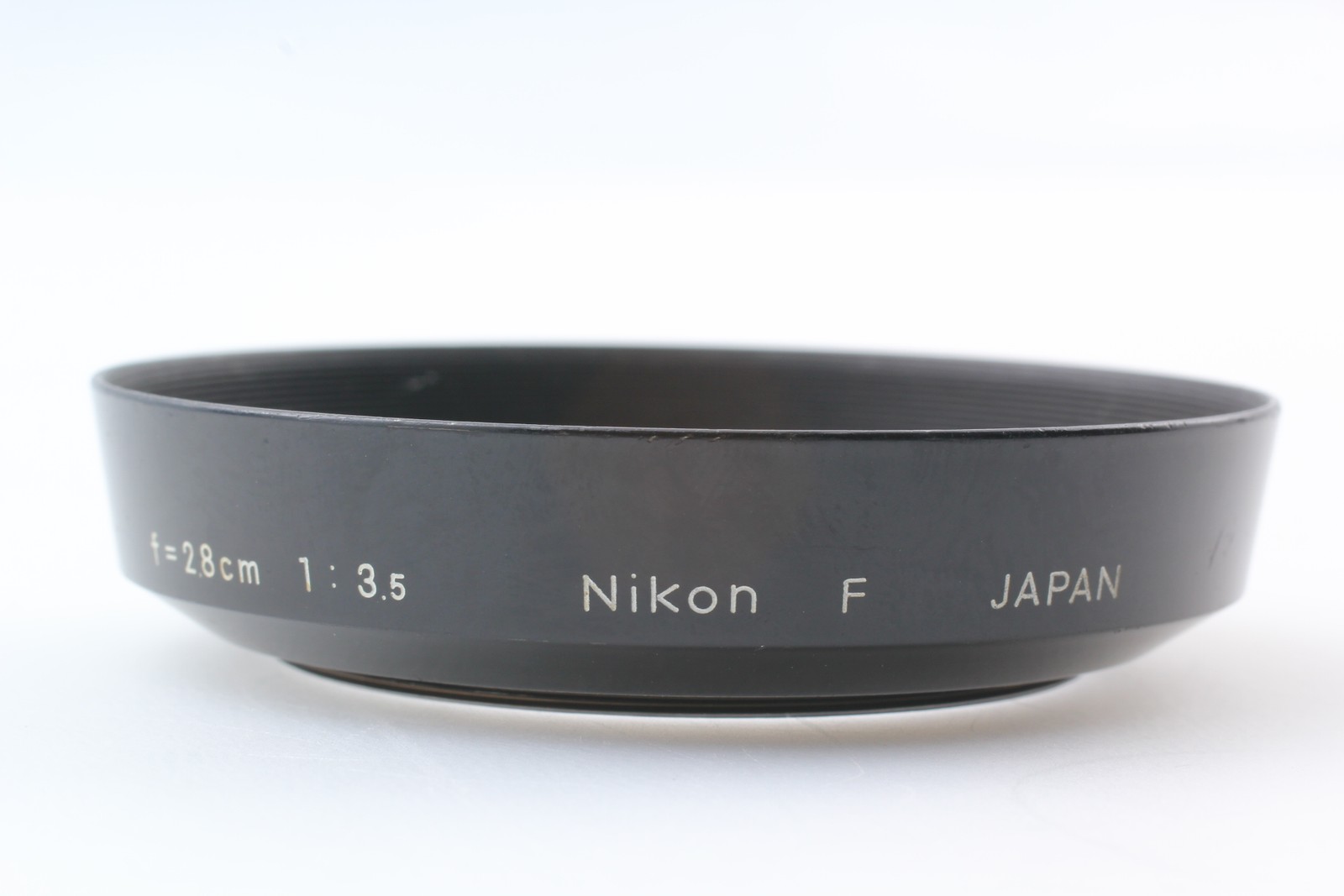 [Exc+5] NIKON F 2.8Ccm F3.5 Metal Screw IN Lens HOOD Shade From JAPAN