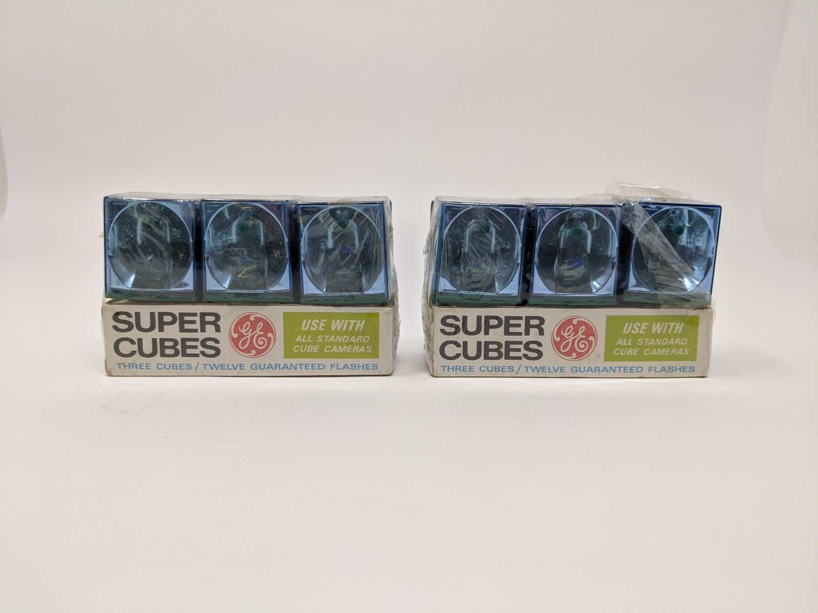 Vintage Flash Cubes Blue Dot Sylvania Westinghouse New Sealed
