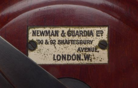 Newman & guardia nydia pocket camera wood body bellows no lens leather case
