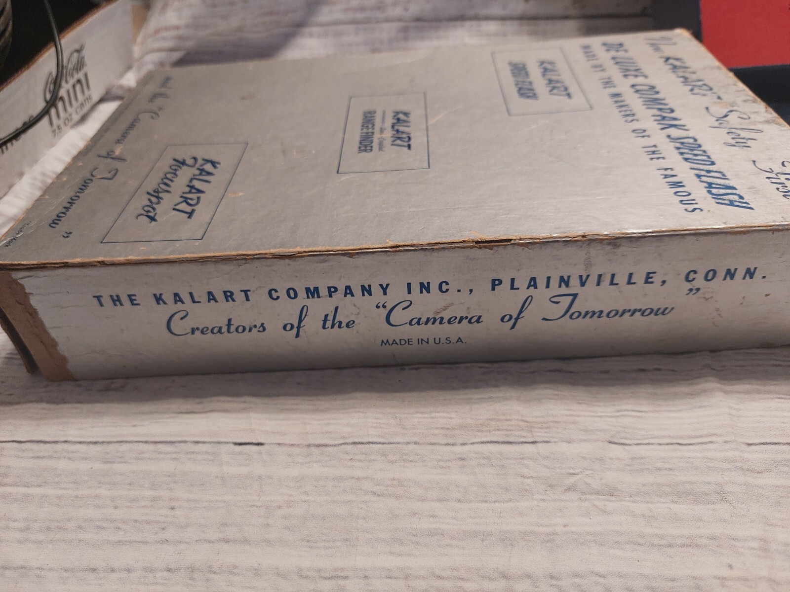 Kalart Speed Flash Safety First De Luxe Compak Original Box 1950’s (O)