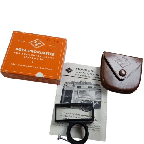 Agfa 2.0 Proximeter I Agfa Super Silette MINT #0140