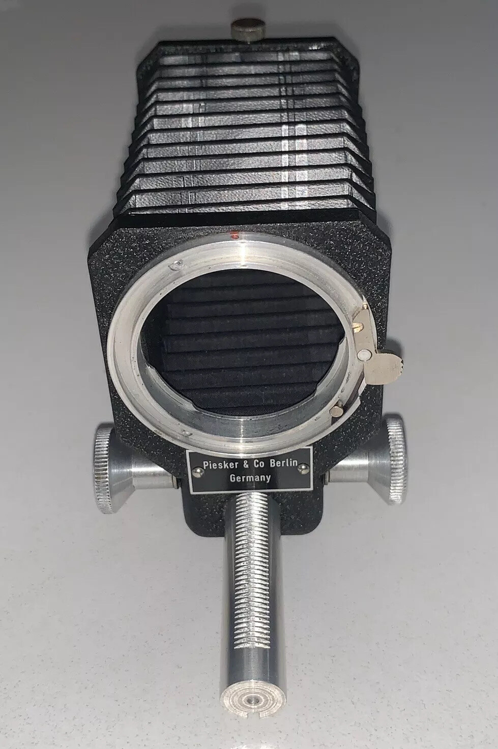 Vintage Piesker & Company Camera Bellows Berlin Germany In Excellent Condition