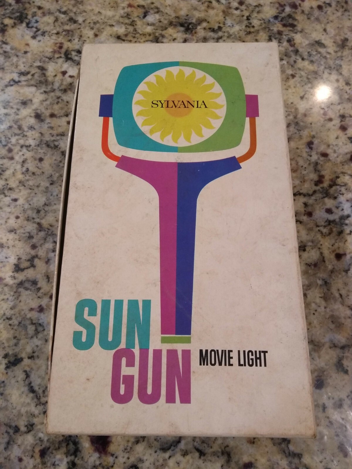 Vintage Camera Movie Light Sylvania Sun Gun SG-50, Excellent condition and works