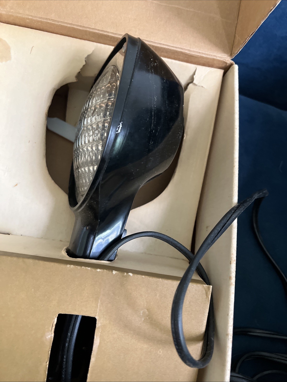 Vintage Atlas Warner 650W Movie Light #1210 in Original Box
