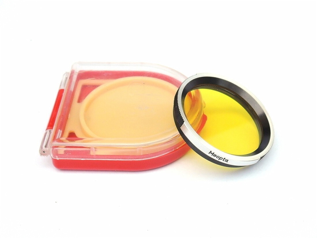 Flexaret MEOPTA G2 B36 Color Filter Czechoslovakia Genuine Accessories Bayonet