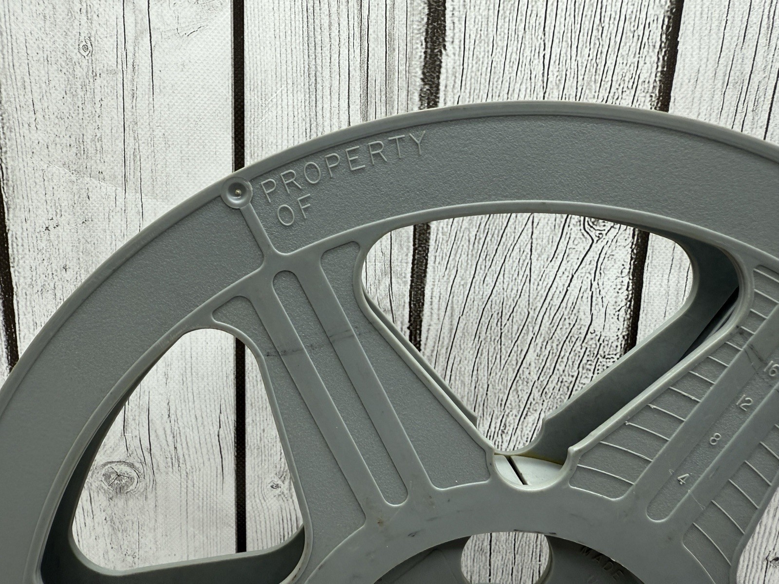 Plio Magic 1200ft 33min 12″ Reel Plastic Vintage USA