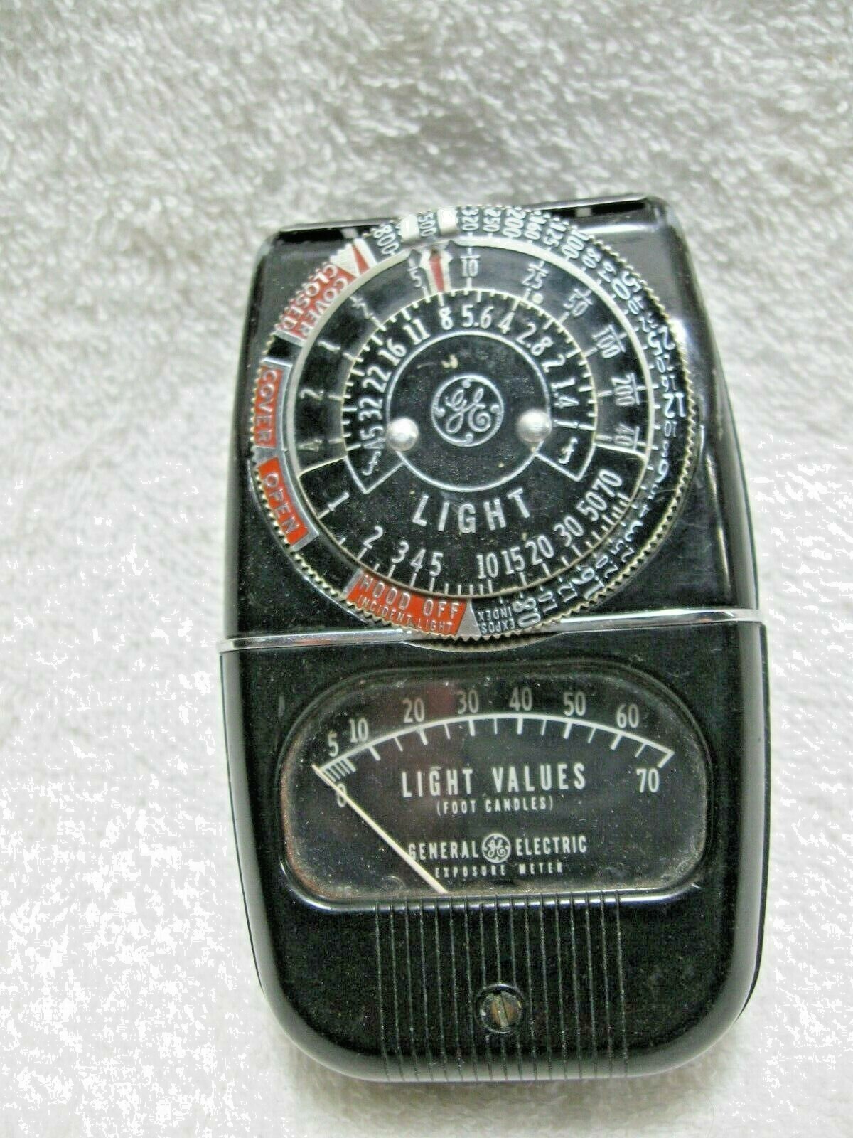 Vintage Collectible Camera GE Light Exposure Meter Model 8DW58Y4-Photographer!!