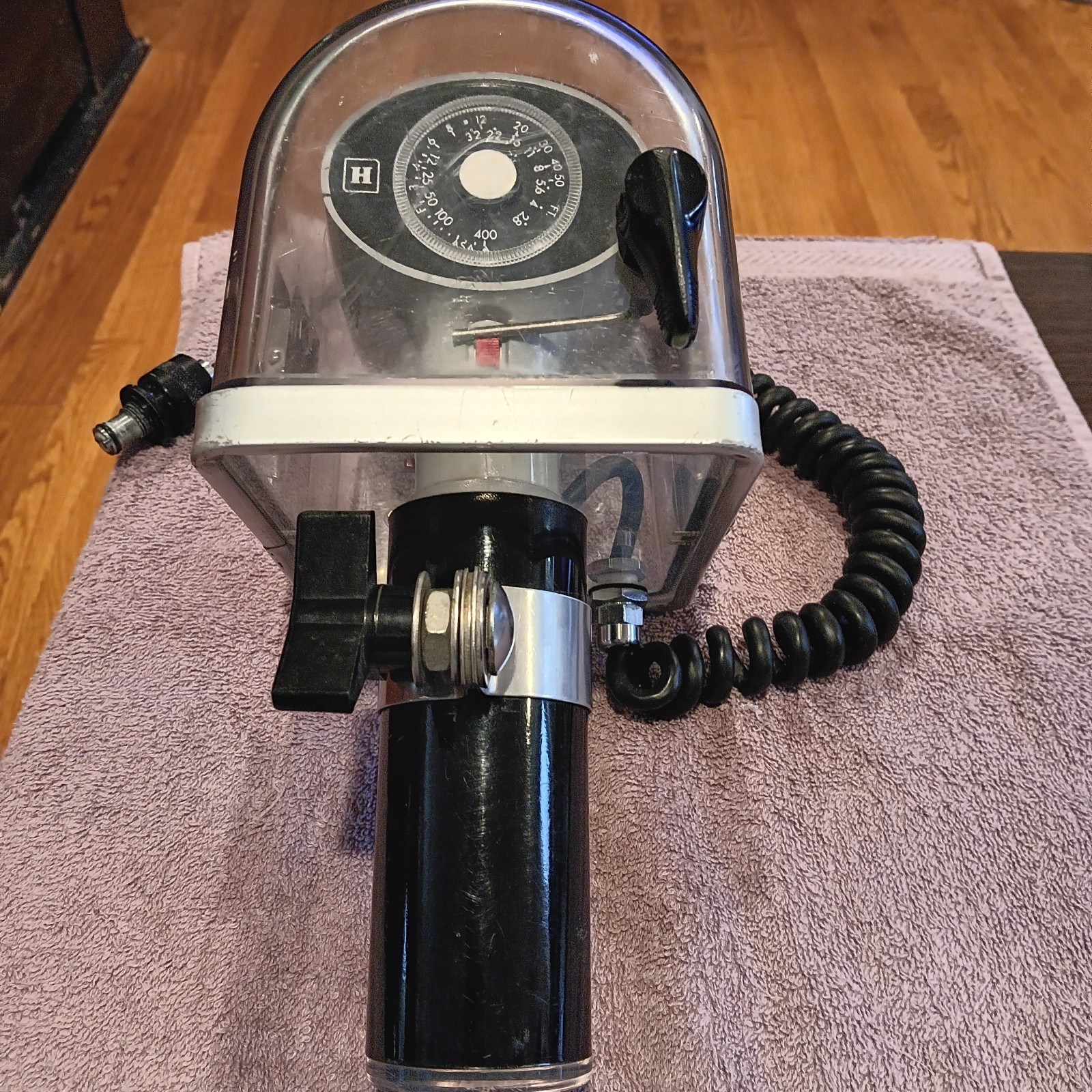 Vintage Honeywell Strobonar with Nielsen Clear Hard Case