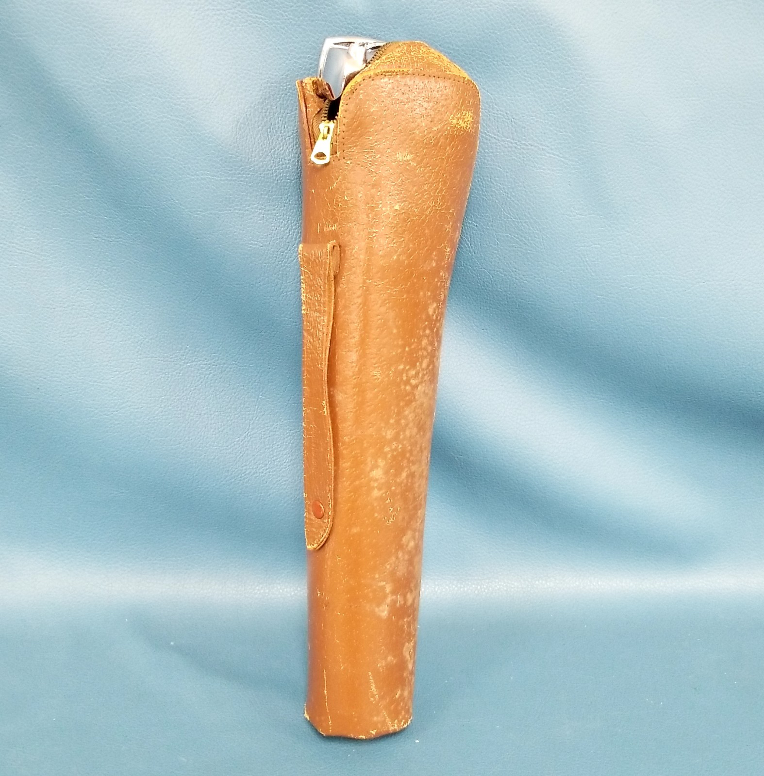 Vintage Vivo Camera Tripod Telestar In Original Leather Case Japan