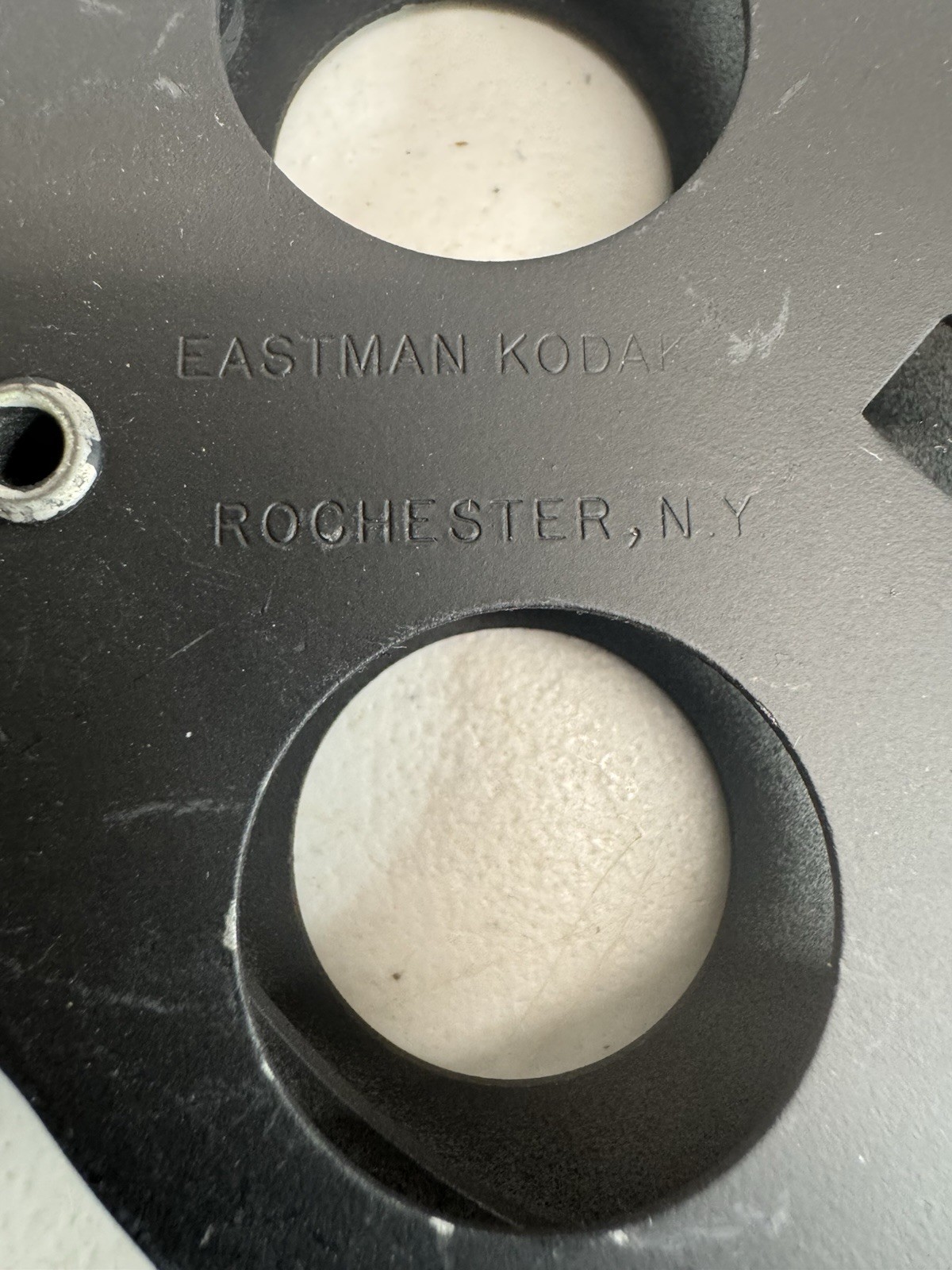 Vintage Eastman Kodak Metal Film Reel- 16mm, 14″ Black 1600 Ft