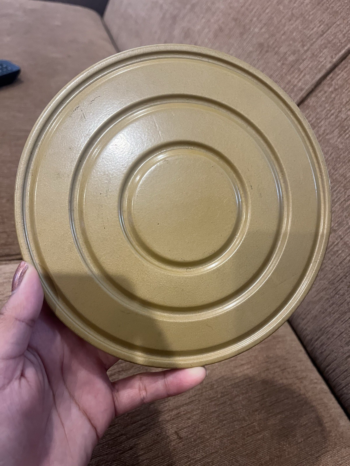 EMPTY NO REEL Vintage retro Two Guys Automatic 8mm metal movie film tin decor