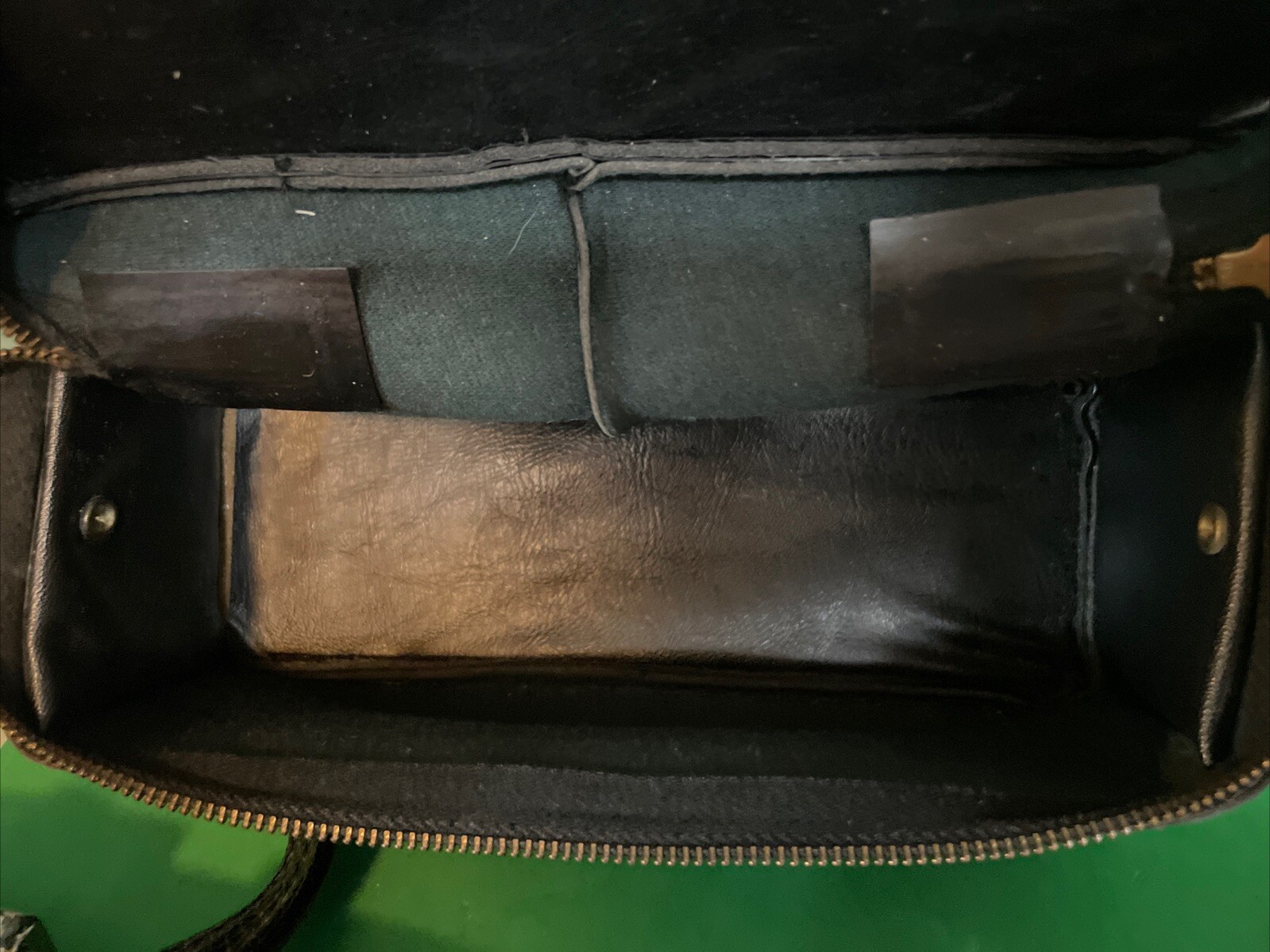Vintage Kodak Black Camera Flash Lens Accessory Zippered Storage Carry Bag Case