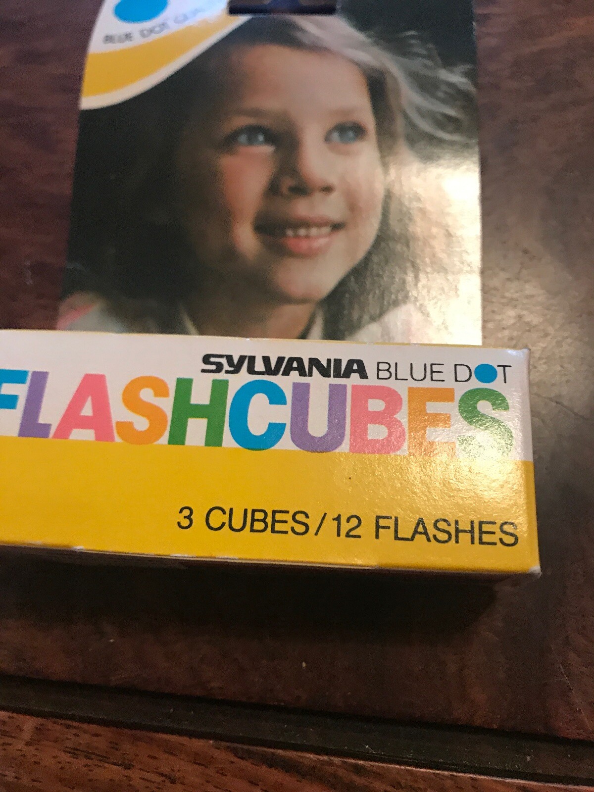 Vintage Sylvania Blue Dot Flashcubes Cubes Flashes New Old Stock