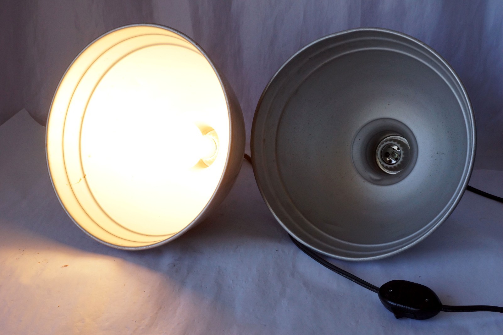 2x Acme-Lite Senior Litepak Reflectors 10″ Diameter Good Working Order