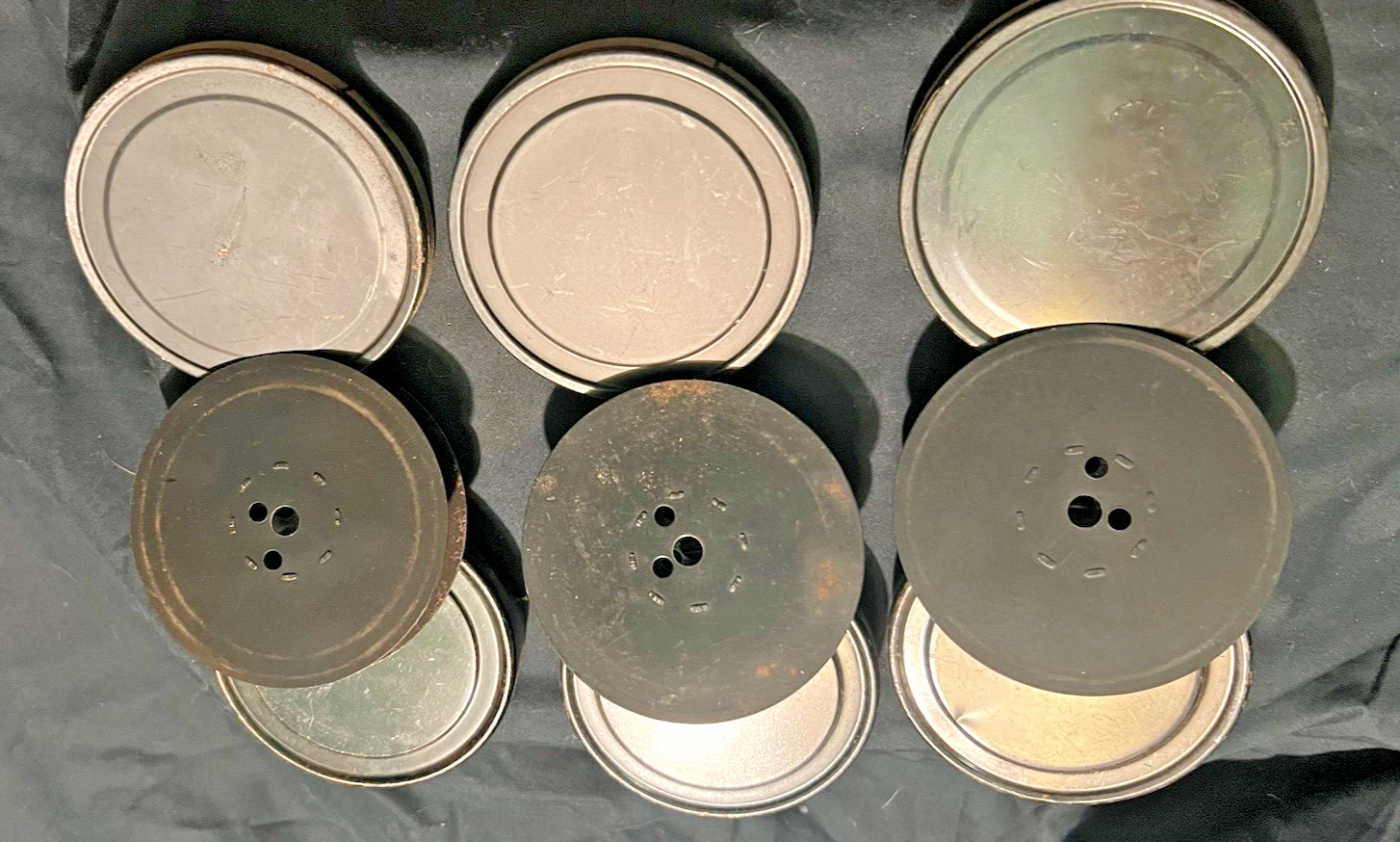 100′ 16 mm reels and cans