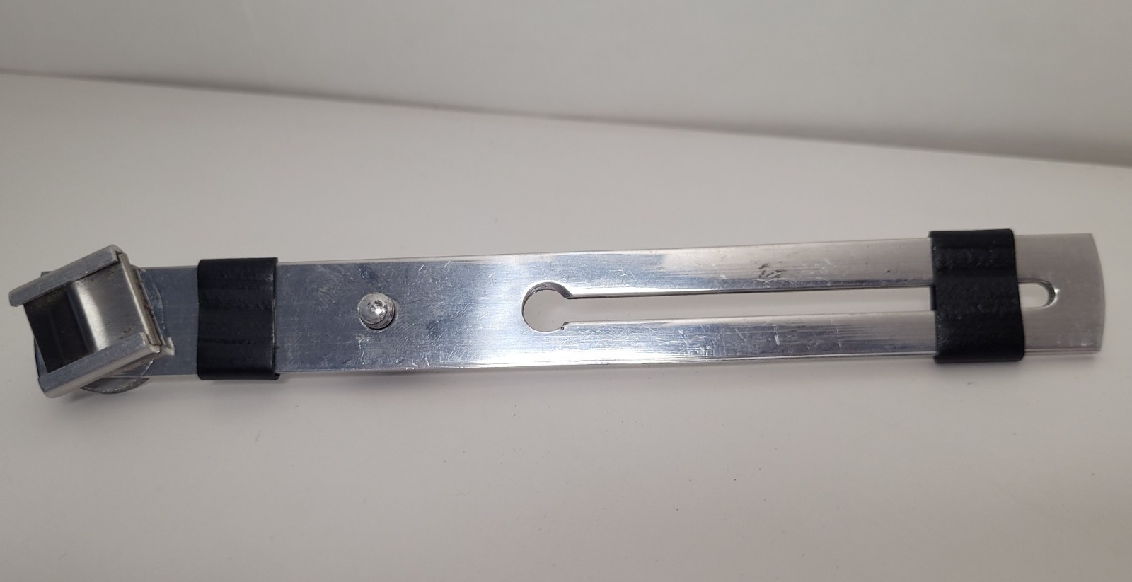 Vintage Adjustable Camera Flash Bracket / Mount Rail – 7.5″ Aluminum – Unbranded